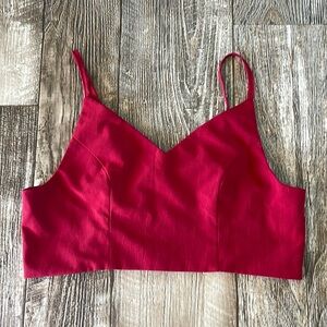 SHEIN RED MINI TOP, SMALL